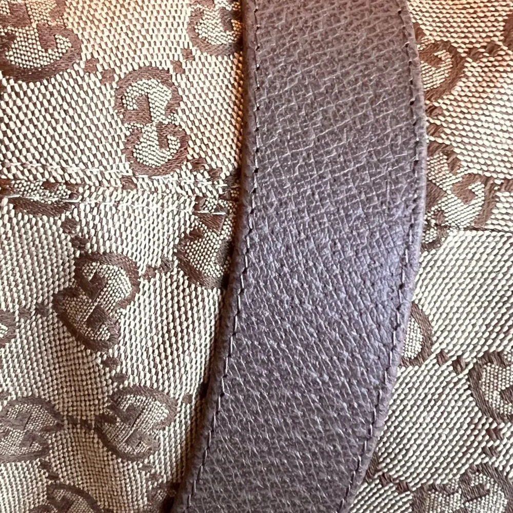 Gucci Tan and Brown Monogram Hat - Picture 10 of 15